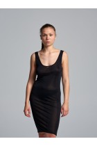 Sporty Slip Dress | Silke - Sort - L/XL